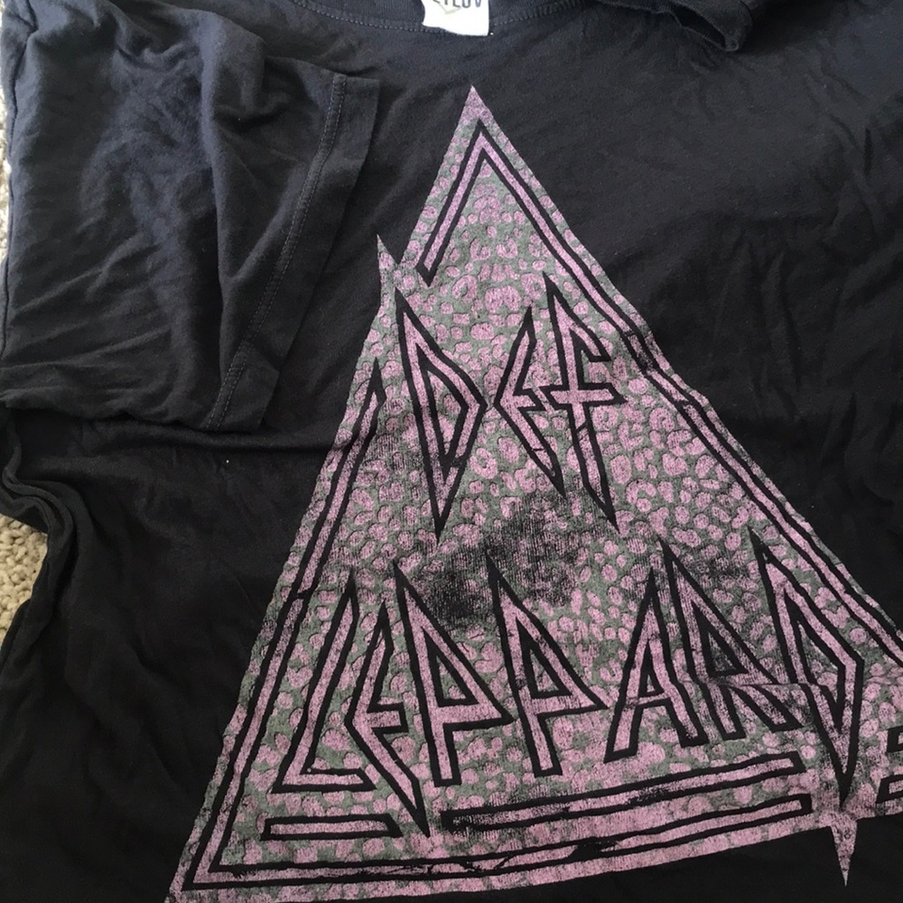 Letluv Def Leppand Tshirt
